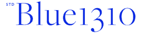 Logo Studio Blue1310 – Agence de stratégie de marque et direction artistique