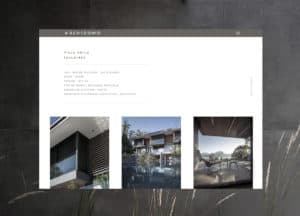 Création site Architectes Archidomo, création Blue1310 Annecy