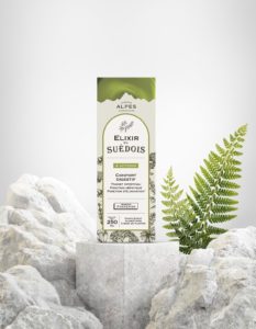 Création Packaging de Vitalys la marque des compléments alimentaire à base de plantes des Alpes à Aix-les-Bains
