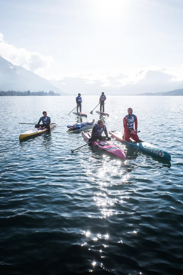 Reportage photo de la Glaglarace. Cette magnifique manifestation de paddle qui rassemble sur le Lac d'Annecy plus de 700 participants venu du monde entiers. Photographe reportage à Annecy