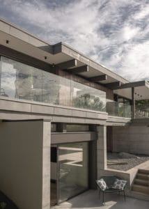 Photo d'architecture maison sur le lac Léman Archidomo architecte - photographie Blue1310