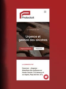 Création de l'identité visuelle de Protectoit en Haute-Savoie. Création de marque, logo, branding - Blue1310 à Annecy
