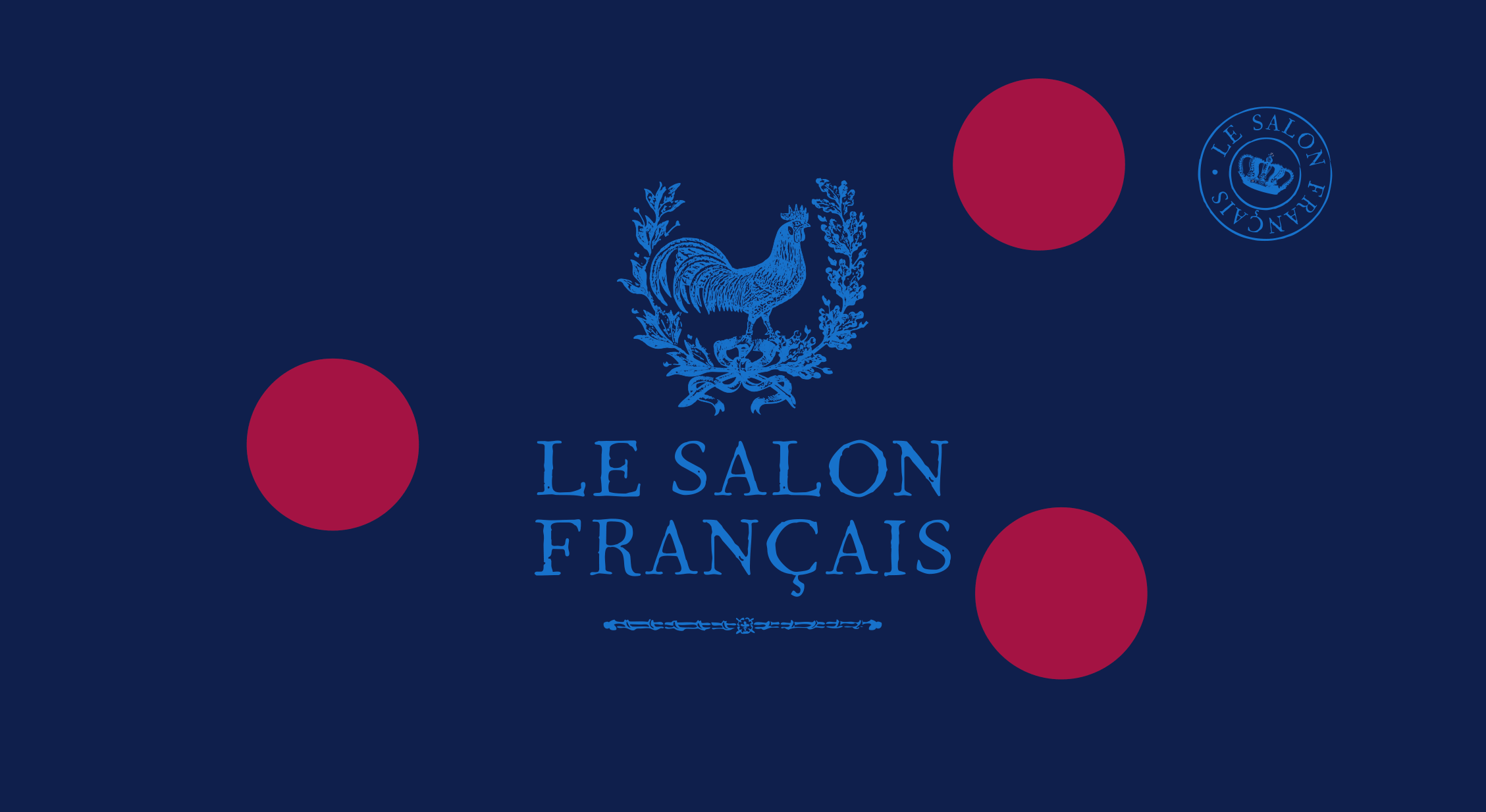 Gif animé, de l'identité visuelle du nouveau Bar à vin à Annecy. Le Salon Français des Galeries Lafayettes.