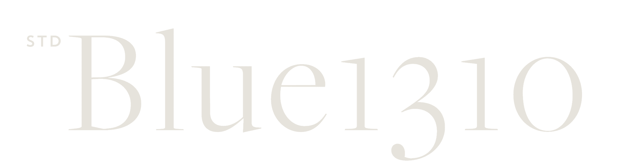 Logo Studio Blue1310 – Agence de stratégie de marque et direction artistique