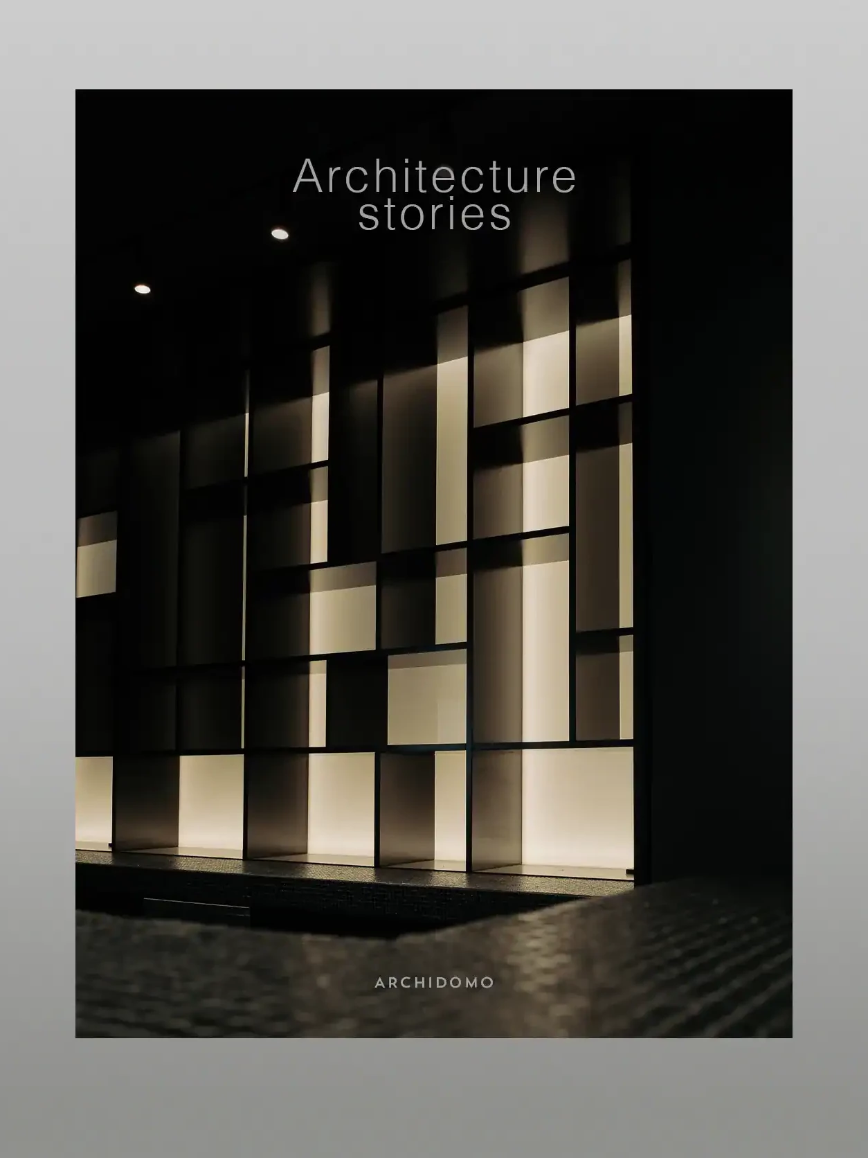 Reportage photo d’architecture pour Archidomo, détail de matériaux, lumière et aménagement intérieur par Blue1310