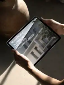 Site internet Atelier Pluriel Architectes Urbanistes, création web et direction artistique pour une agence d’architecture par Blue1310