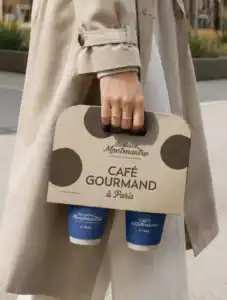 Packaging Café Gourmand Biscuiterie de Montmartre – Genève