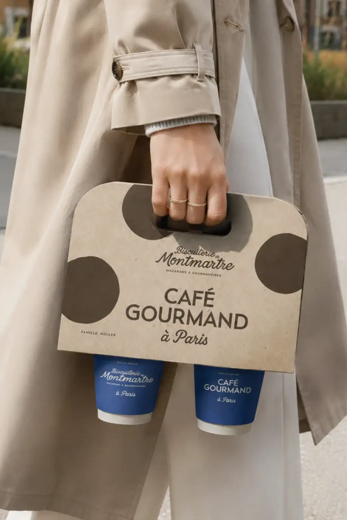 Packaging Café Gourmand Biscuiterie de Montmartre – Genève