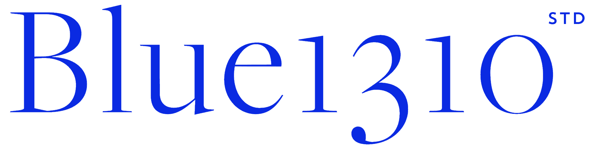 Logo Studio Blue1310 &ndash; Agence communication de strat&eacute;gie de marque et direction artistique