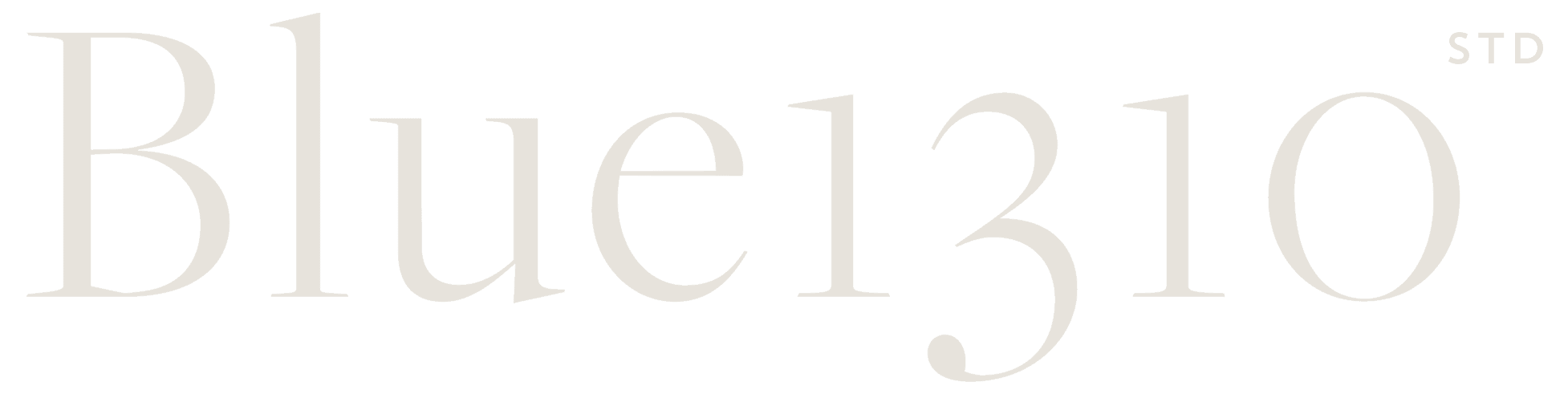 Logo Studio Blue1310 – Agence communication de stratégie de marque et direction artistique